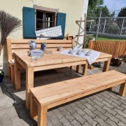Gartenmöbel Bauerngarten rustikal