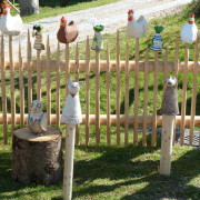 Hanichlzaun für Bauern- oder Landhausgarten 